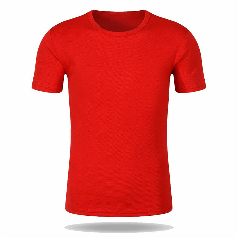 Summer Short-Sleeved Quick-Drying T-Shirts Custom Men And Women Advertising Shirts Custom Printing